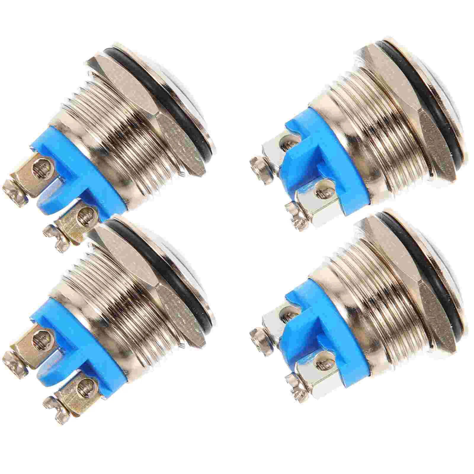 Timbre Universal con 4 botones de piezas, Kit de timbre, resistente, reemplazable, con cable