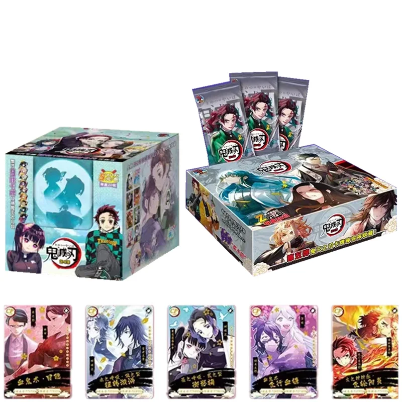 

Anime Demon Slayer Blade Card Flash SSP Card Kamado Tanjirou Nezuko Anime Peripheral UR Rare Card Collection Christmas Gift