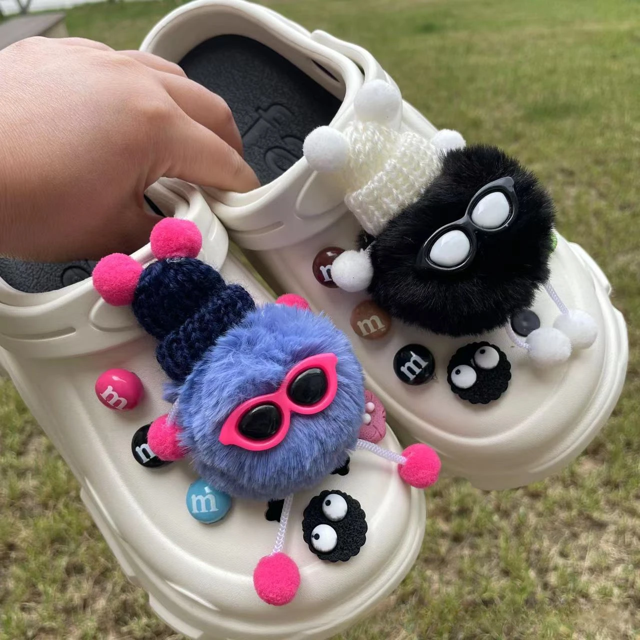 

Y2K подвески для обуви, 3D крутой шар для волос, украшение для Genie, пряжка для дырки обуви, очаровательные аксессуары, Детские аксессуары, подарок для мальчиков и девочек