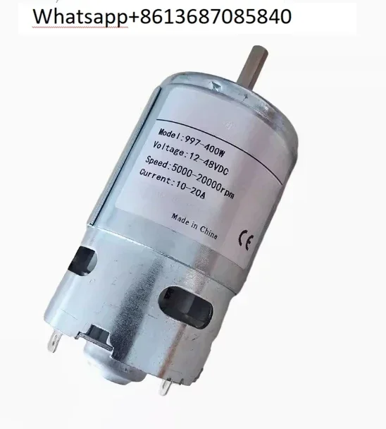 

997 Powerful DC Motor Input Voltage DC12-48V High Speed Motor Silent Ball Bearing Motor 997 High Speed 5000~20000RPM