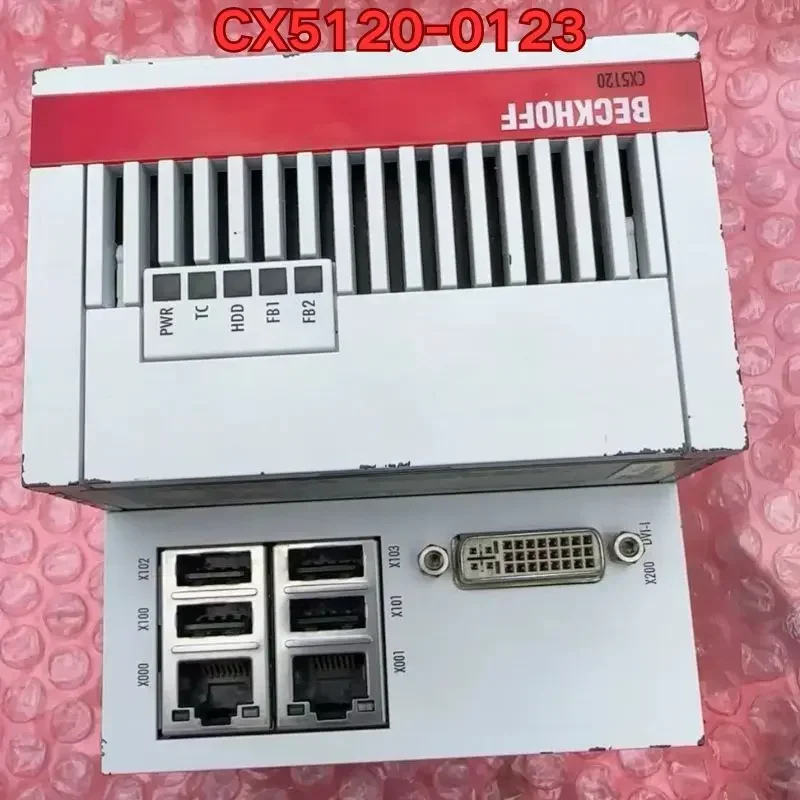 Second-hand PLC module CX5120-0123 unction test is normal