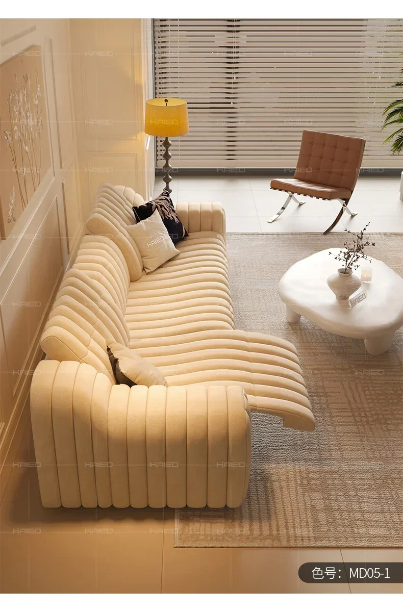 A Electric adjustable sofa advanced sense intelligent idle technology matte cloth sofa