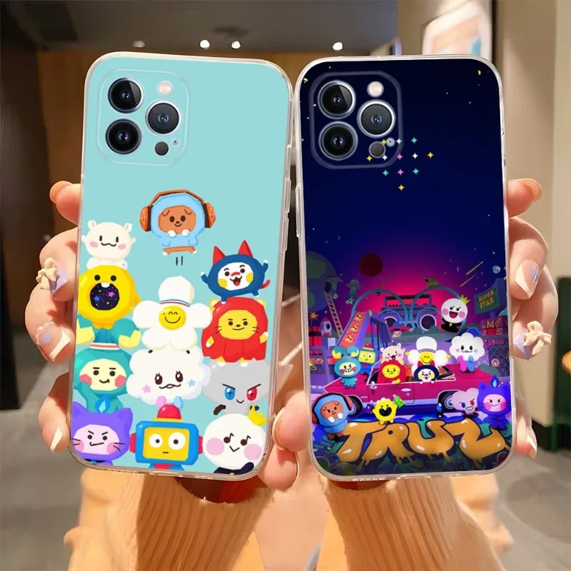 Чехол для телефона TREASURE Kpop Truz, прозрачный чехол для Iphone 14Pro 11 12 13 Pro Max Mini 6 6s 7 8 Plus X XR XS SE2020