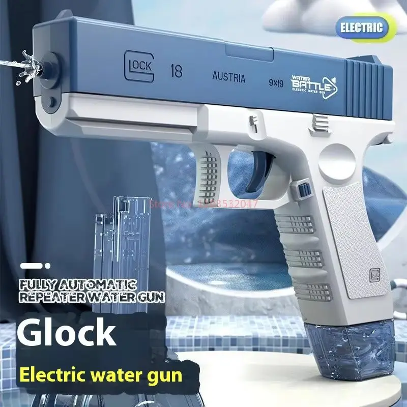 Summer Pool Beach Glock Water Guns Pistol Toy Squirt toy Guns Shooting Games Outdoors Toys Water Blaster Pistol For Kids Adult