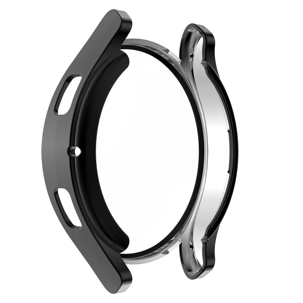 Soft TPU Clear Case Full Cover For Samsung galaxy watch4 watch 4 40mm 44mm Shell Bumper Plated Case Smart Wristband Cover