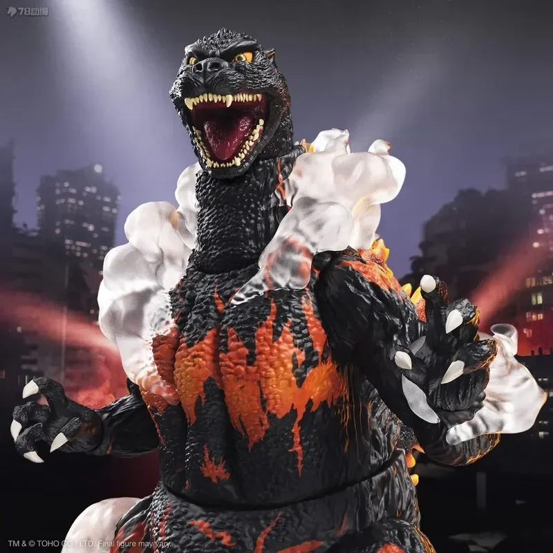 SUPER 7 7-Inch Articulated Doll Monster King Godzilla Red Lotus Form&Machine Godzilla Action Figure Model Toy In Stock