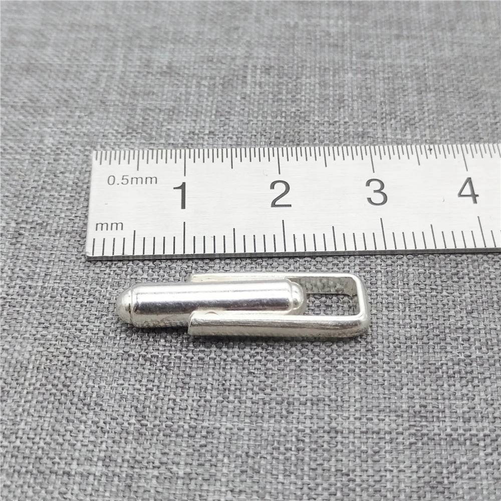 1 Piece of 925 Sterling Silver Plain Cufflink Back for Jewelry Making