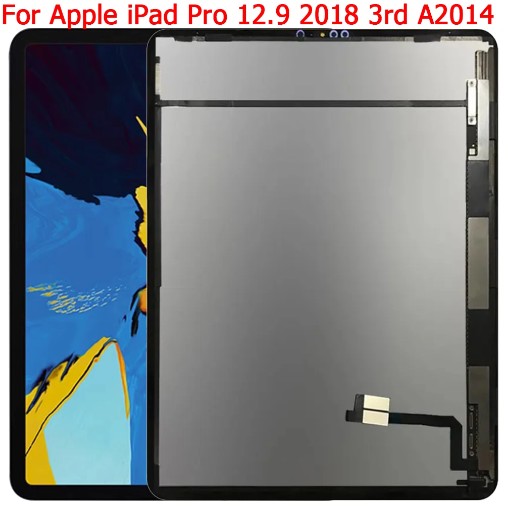 

For Apple iPad Pro 3 Gen 12.9 2018 LCD Display Touch Screen 12.9" iPad Pro 3rd A1876 A1895 A1983 A2014 Display LCD