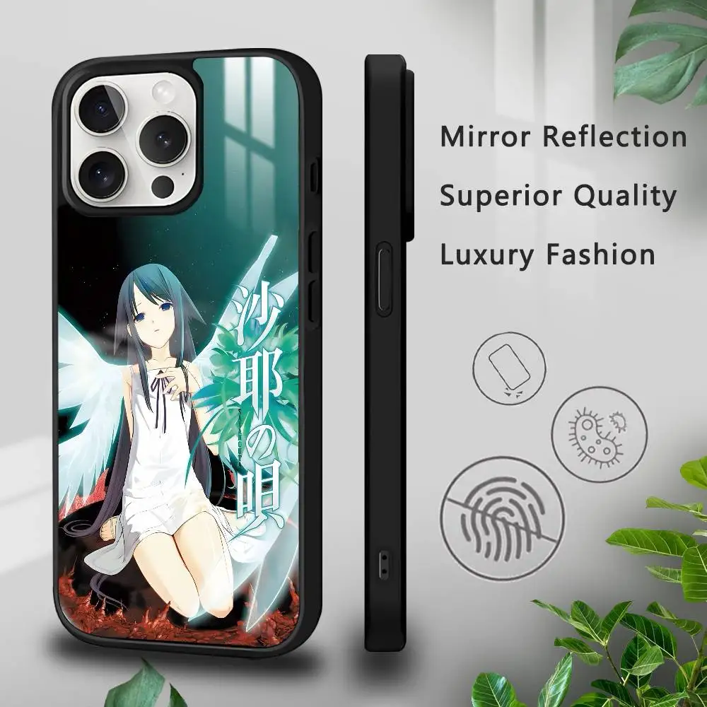 Popular Videojuego S-Saya No Uta Funda de teléfono para IPhone 16 15 14 13 12 11 Pro Xs Max Mini Plus Celulares Funda dura