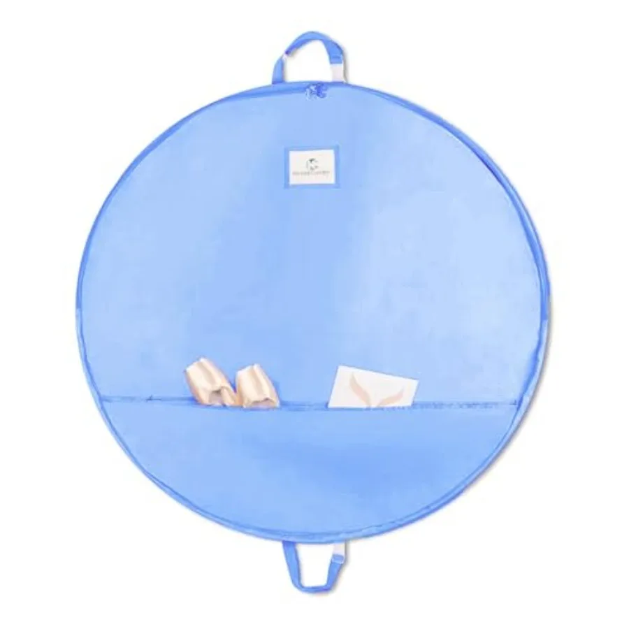 

Tutu Bag 30", 40" and 45" Sizes Ballet Pancake Tutu Garment Bag with Pockets for Dance Competitions, Recitals and Travel