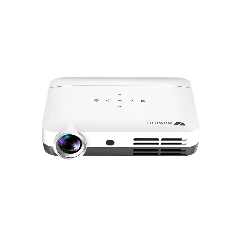 

WOWOTO Home Theater Portable Mini Projector Lumens WIFI BT Android Pico Smart Mini Video Beam Home Theater Projector