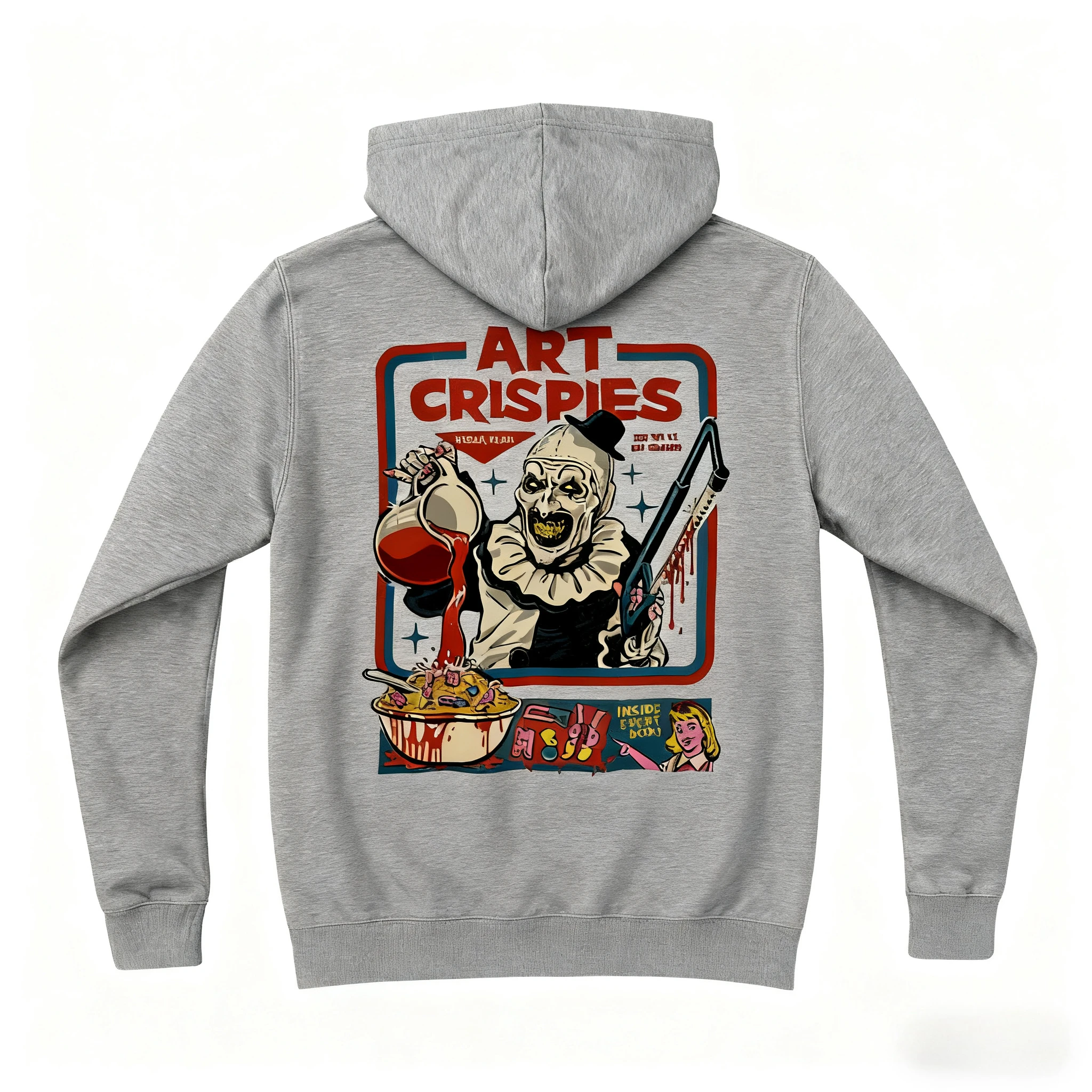 

Horror Element Graphic Printing Autumn and Winter Men's and Women's Hoodies Casual Loose Outdoor Street Sports Training Brand
