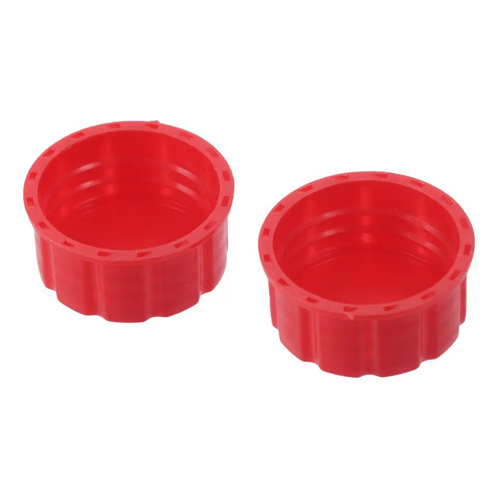 Plastic 5 Gallon Gas Can Cap Outer Diameter 54mm Inner Diameter 43mm Replacement Lid for Cans Red Height 23mm