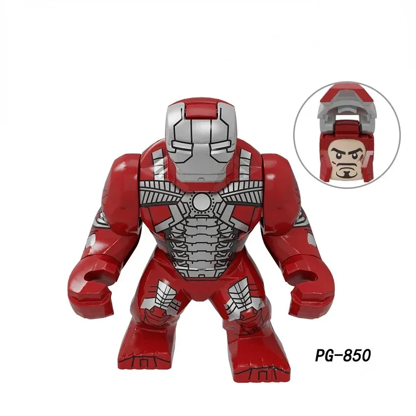 Marvel Mini Block Man Super Hero Action Figure Thanos Venom Hulk Iron Man Combinatieblok Kinderspeelgoed Verjaardagscadeau