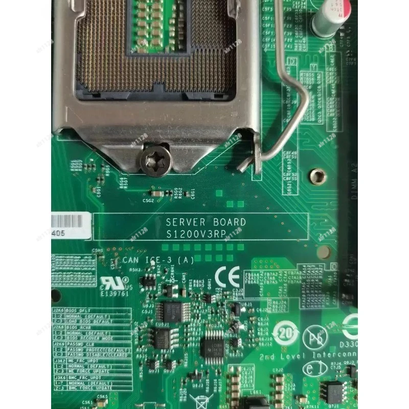 Dual LAN Server Motherboard LGA 1150 with I/O Shield Baffle for Server Applications