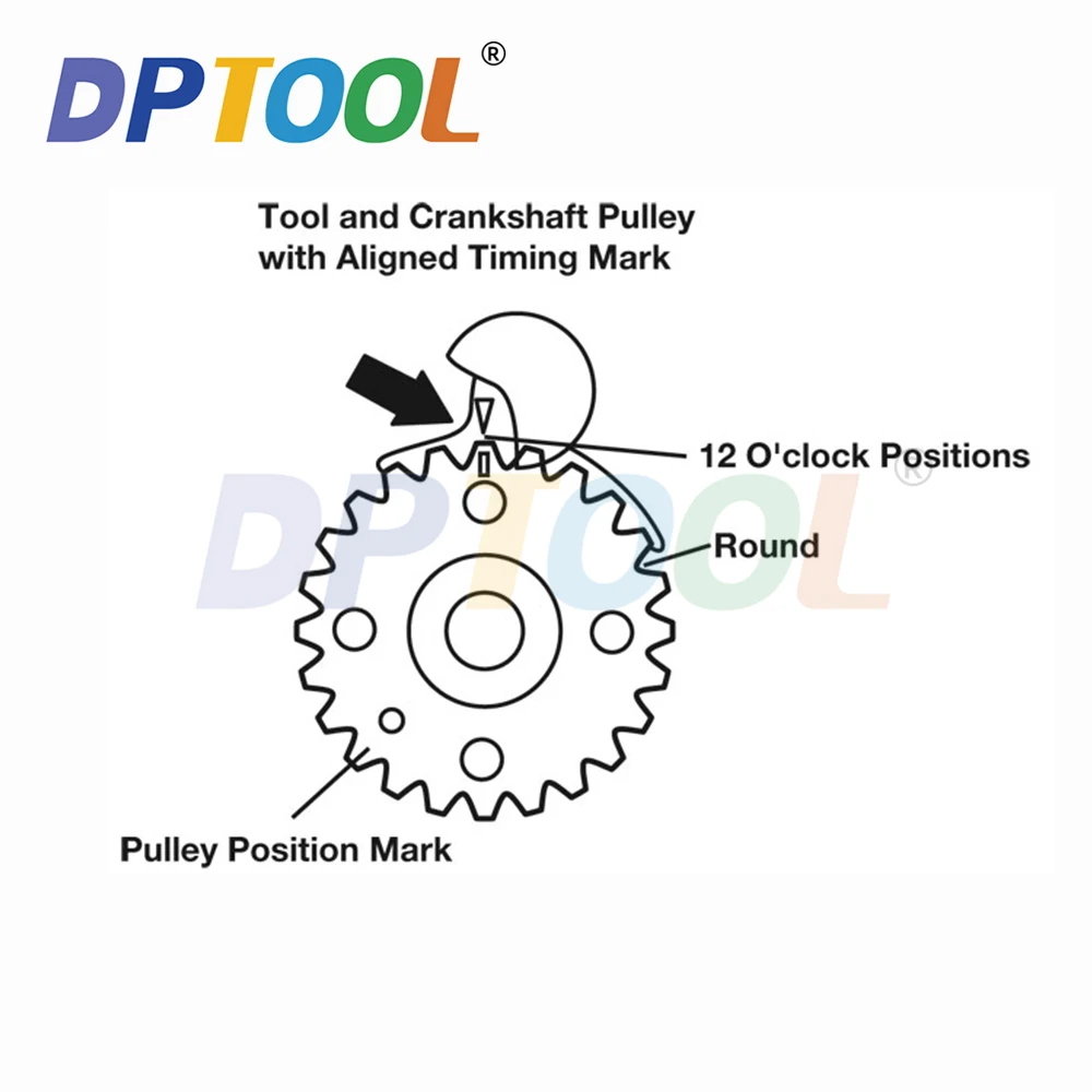 Diesel Engine Timing Crankshaft Locking Tool Kit For VW Audi Golf Skoda VAG 1.4/1.9/2.0 TDi PD T10050 T10100