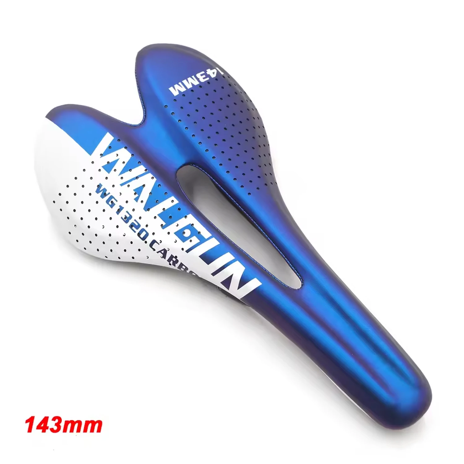 Ultralight Bicycle Saddle Breathable Racing Seat Carbon Fiber Road Mtb 143/166mm Carbon Material Pads PU Leather Cushions Seat
