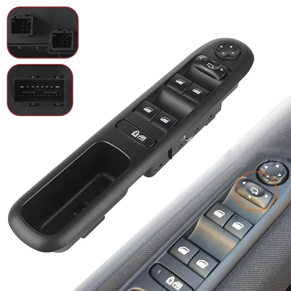 

Car Driver Left Master Power Window Switch Replacement for For 3008 5008 Models 2010 2016 with OEM Number 96650621ZD