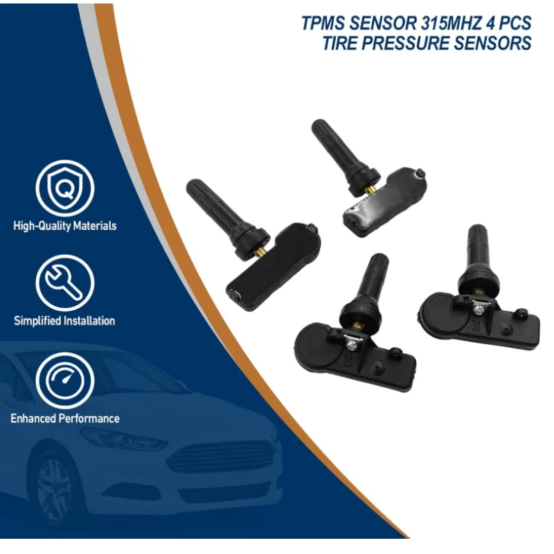 

4 шт. 315 МГц TPMS датчик контроля давления в шинах 6F2Z1A189A для Ford Lincoln