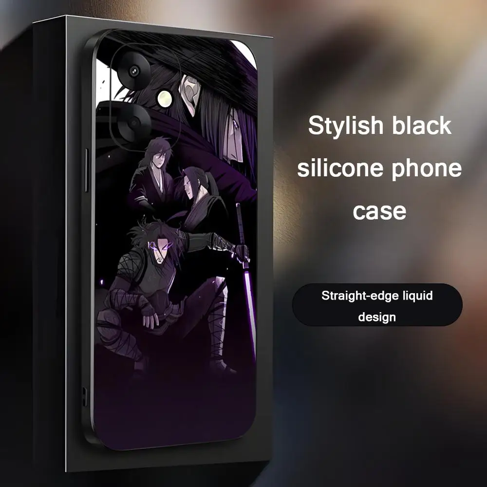 حافظة لهاتف شاومي ريدمي 14C 13C 12C نوت 14 13 12 11 10 Pro Plus S غطاء هاتف أسود ناعم #5