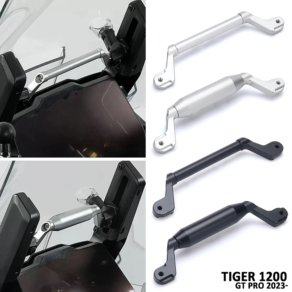 

Navigation Bracket For Tiger 1200 Tiger1200 TIGER 1200 TIGER1200 GT PRO 2023- GPS Mobile Phone Holder Plate Stand Adapt Support