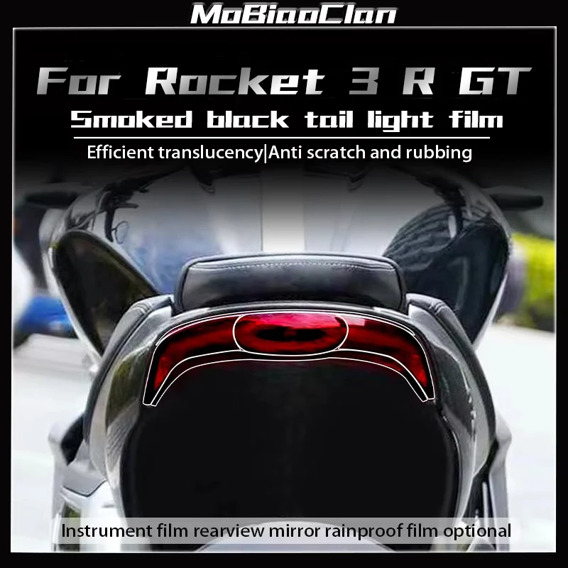For Triumph Rocket ROCKET 3 GT R 3GT Headlights taillights and instrument panel film anti scratch self-healing film