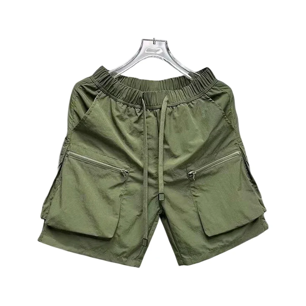 For Beach Activities Casual Beach Shorts Loose Workout Shorts Beach Wear Workout Gear Black Drawstring Closure