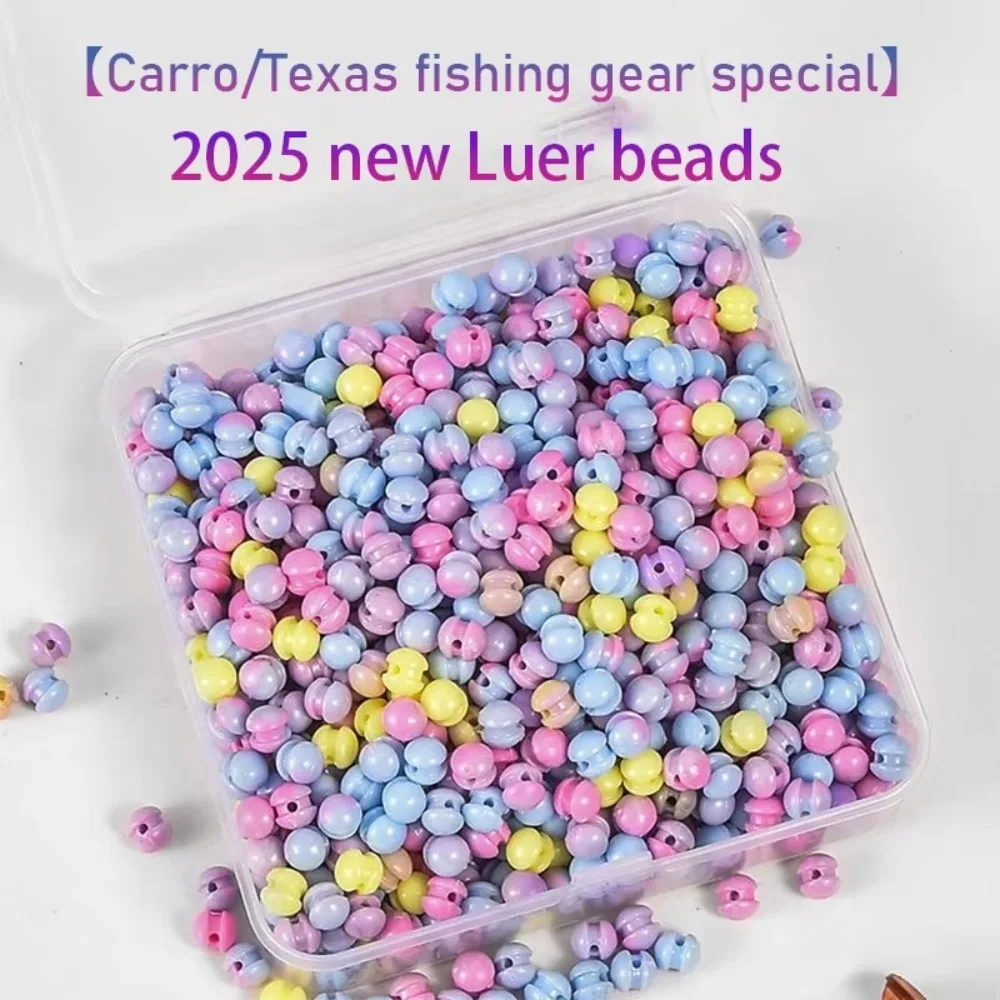 

50pcs Sets 50pcs Carlo Blocks Beads Without Damage Rock Fishing Luya Blocks Fishing Line Sets Rock Fishing