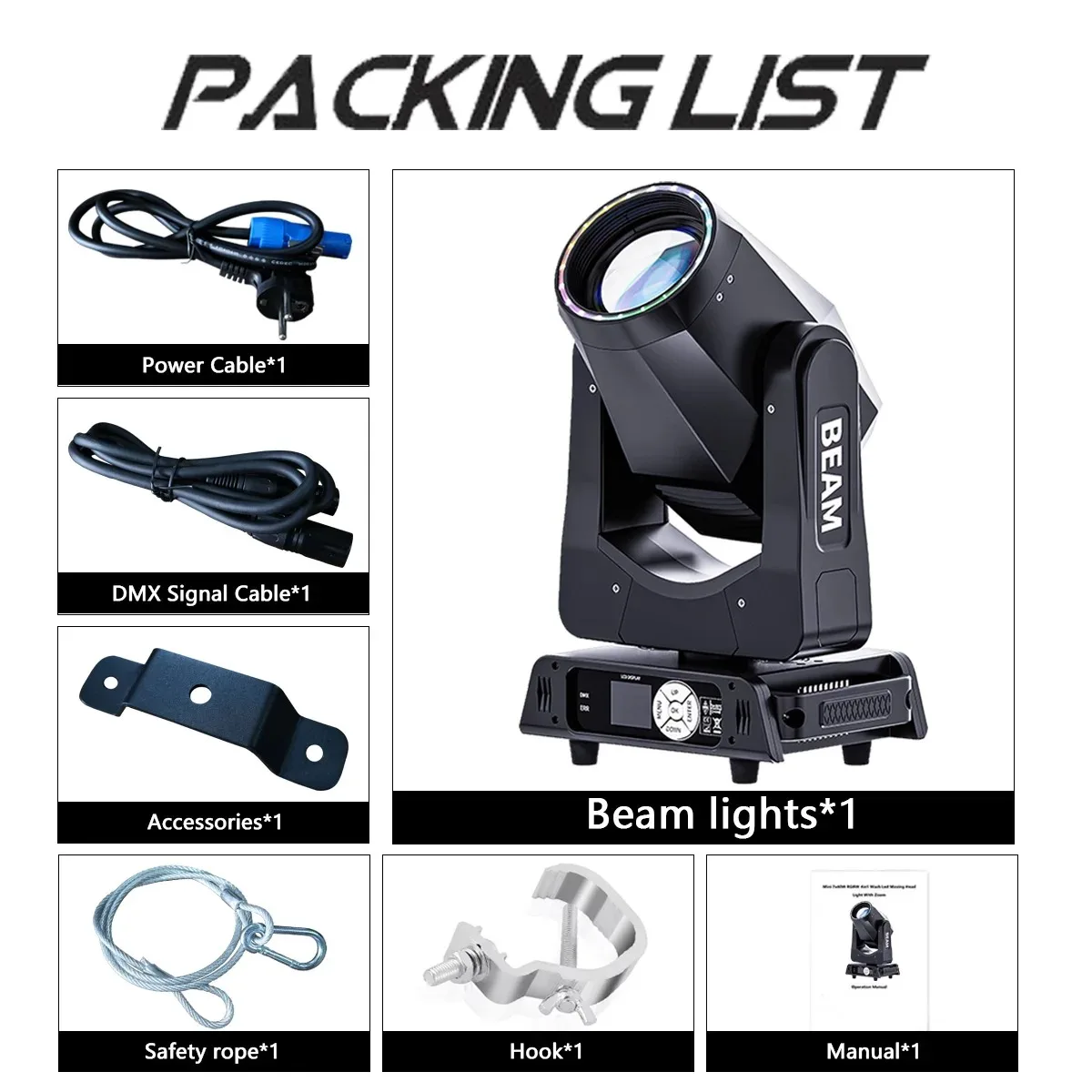450W Sharpy Beam Lights Half Color DJ Moving Head Spot Strobe DMX512 Gobo Disco Stage Light For Wedding Nightclub Event Bar