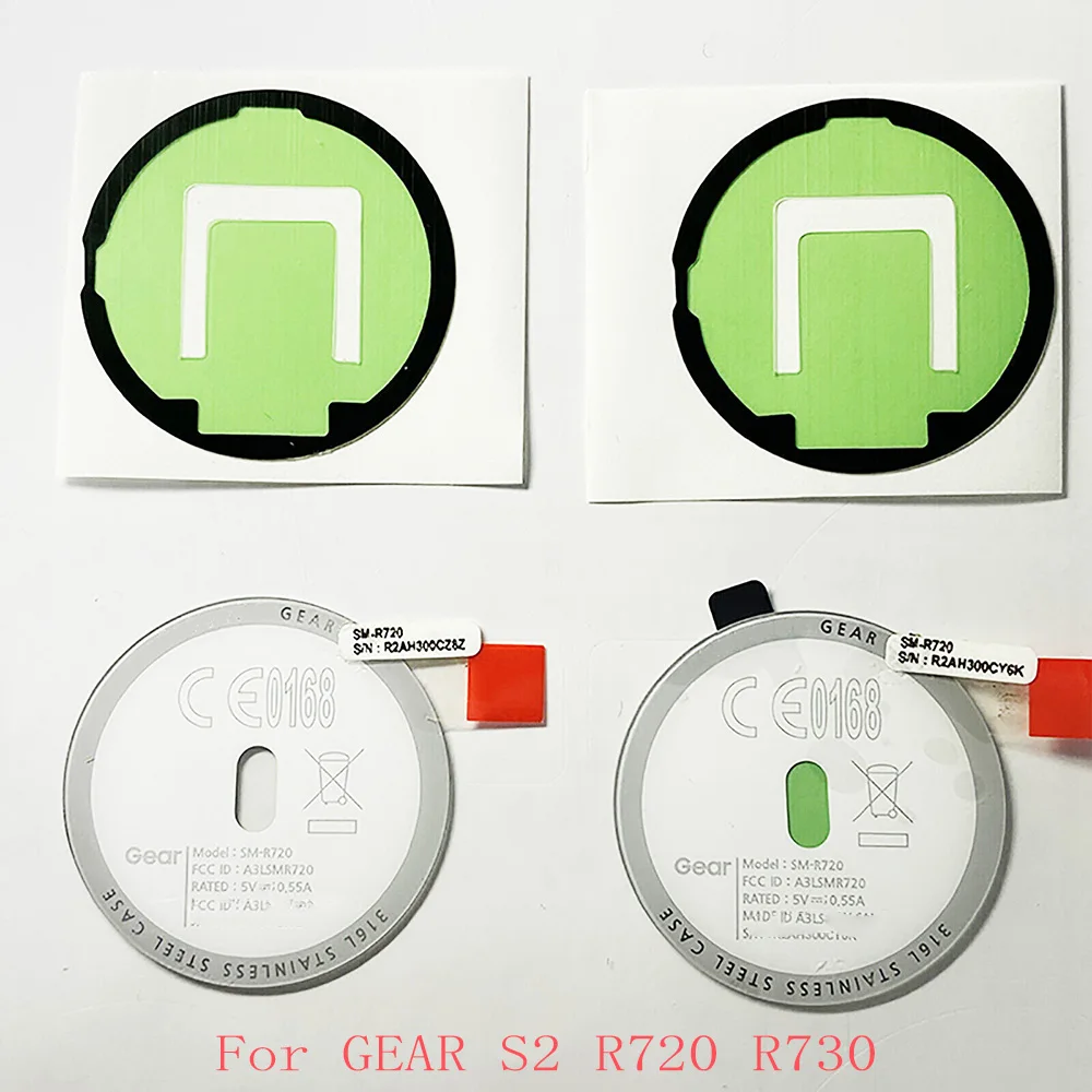 Back Glass Lens Cover with adhesive For Samsung Watch Active R500 Active 2 S2 S3 Frontier Classic watch 1 3 4