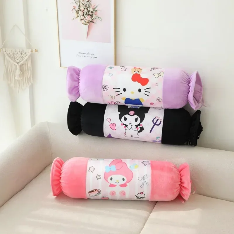 

70cm Soft My Melody Plush Toy Big Size Hug Pillow Comfortable Back Cushion Lovely Japanese Style Plushies Sofa Decorative Pillow