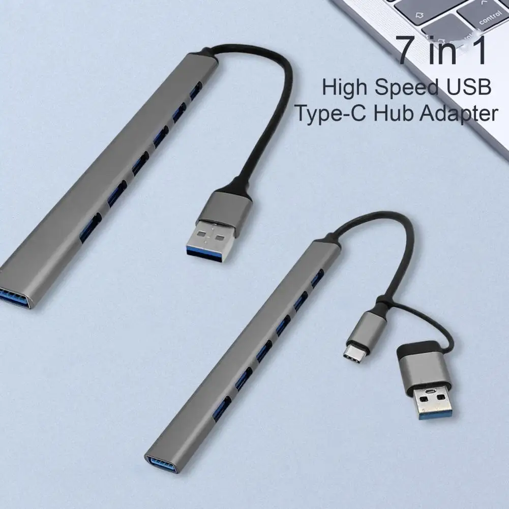 

Usb-хаб Профессиональный многопортовый легкий широкоформатный USB-разветвитель типа C, компьютерные аксессуары