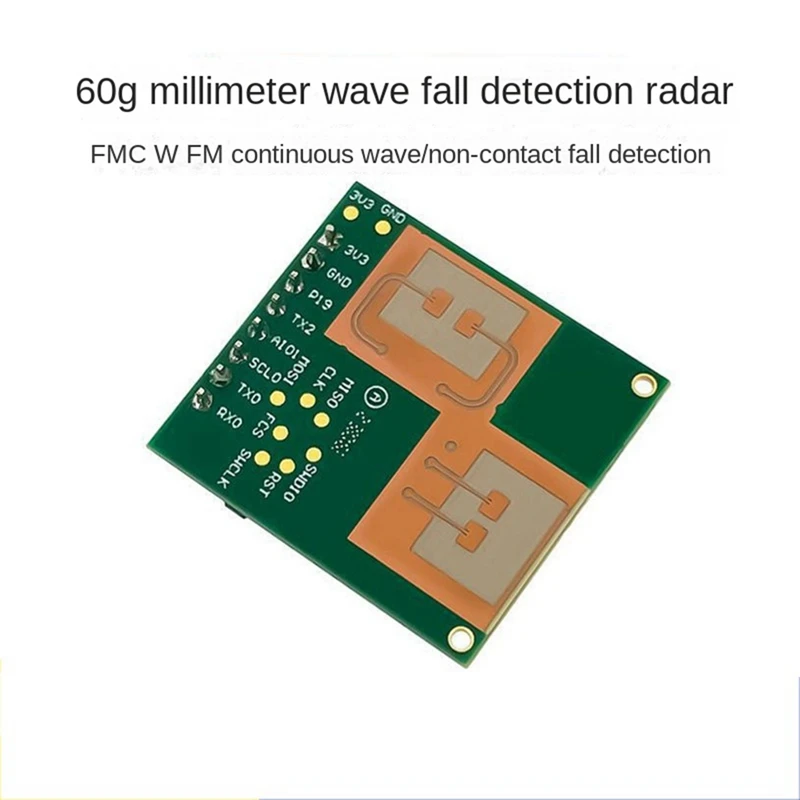 مستشعر رادار موجة ملليمتر غير ملامس ، كشف السقوط ، LD6002C ، Fmcw ، 60G