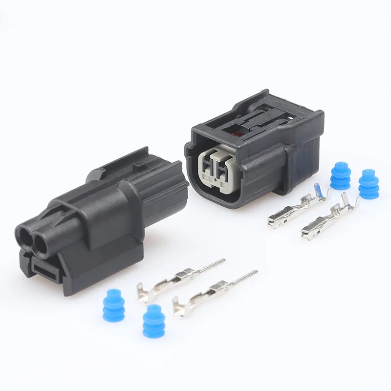 2 Pin 040 Male Female Auto Connector ABS Sensor Plug Press Switch LED Headlight Turn Signal Plug For Hondas 6188-0589 6189-0890