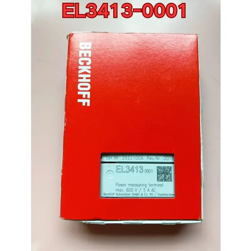 

New Beckhoff module EL3413-0001