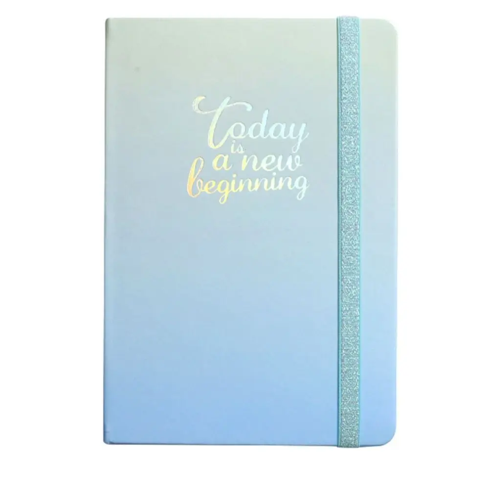 A5 Weekly Planner Gradient Hard Cover Journal Schedules Notebooks Self-fill Calendar Daily Planner Notepad Study Planner