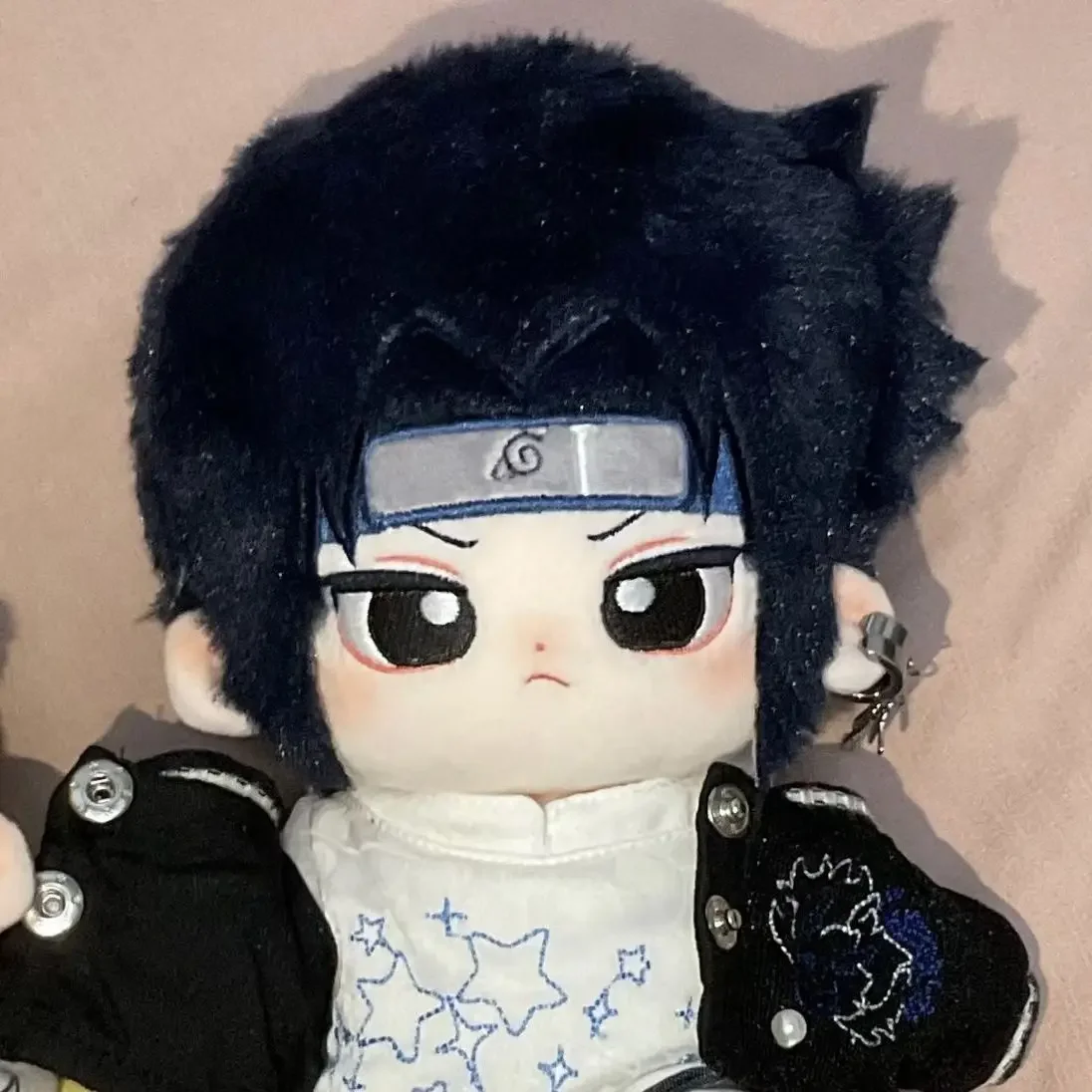 20cm Anime Uchiha Sasuke Handsome Cosplay Plush Doll Dress Up Cotton Doll Toy Soft Pillow Stuffed Figure Toys Collection Gift - Image 3