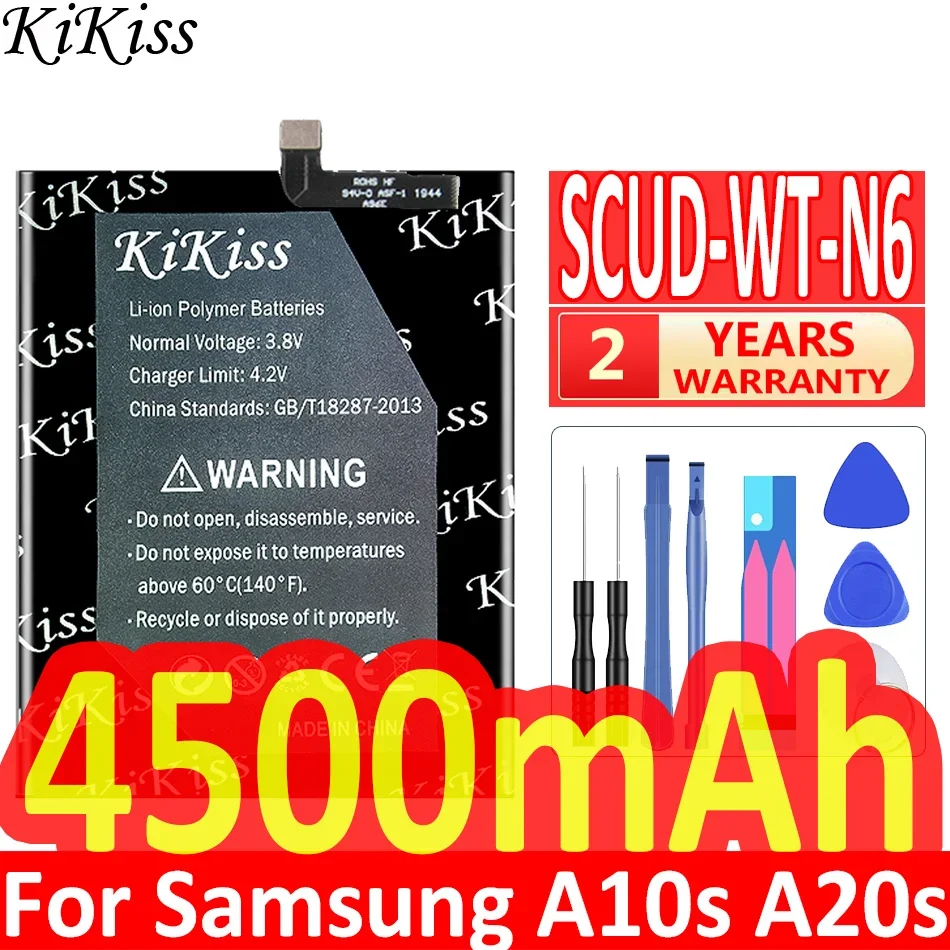 

Аккумулятор KiKiss 4500 мАч для телефона SCUD-WT-N6 для Samsung Galaxy A10S A10 S A20S SM-A2070 A207F/M A107F/DS/M SM-A107 SM-A107F