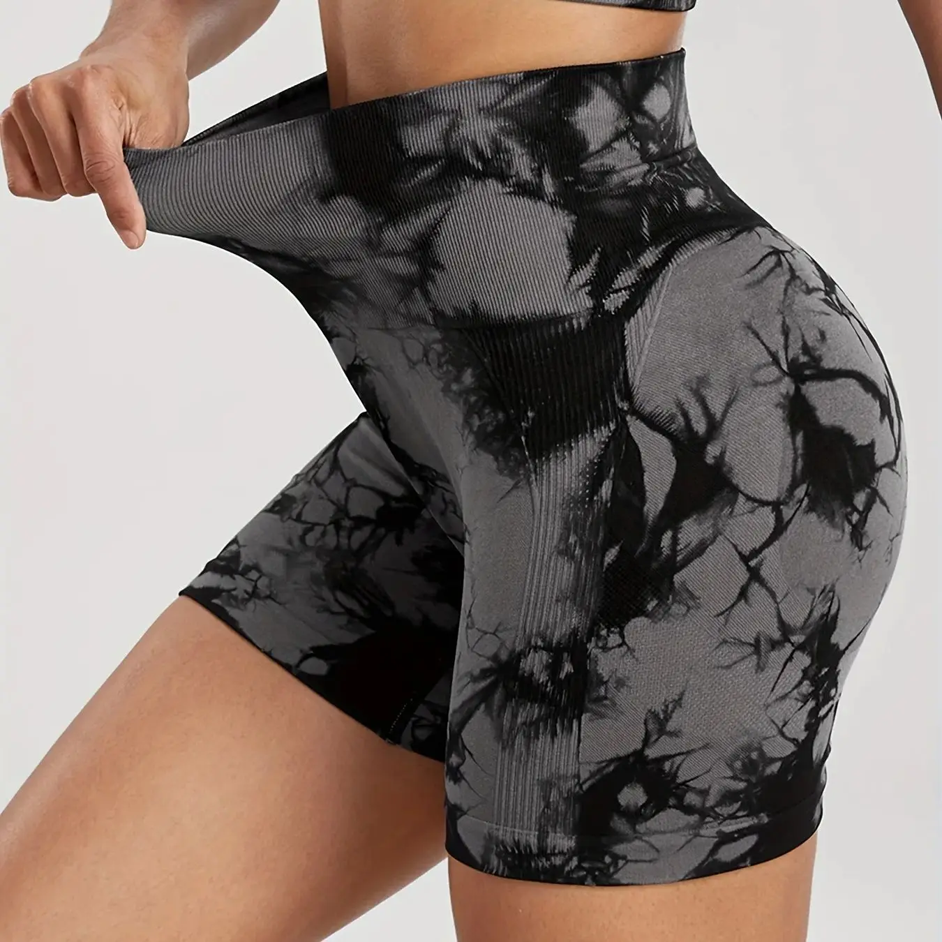 1/3/4 stuks dames naadloze fiets korte legging-hoge taille rekbaar en sneldrogend nylon voor yoga gym en outdoor shorts