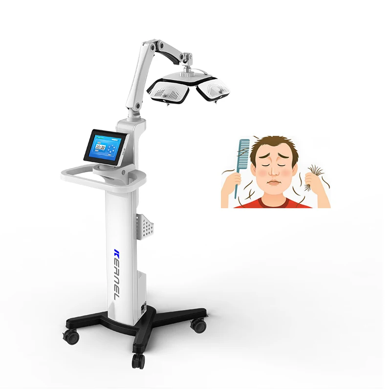 PDT machine LLLT 650nm hair restoration machine hair loss treatment laser therapy hair regrowth with USA certificate