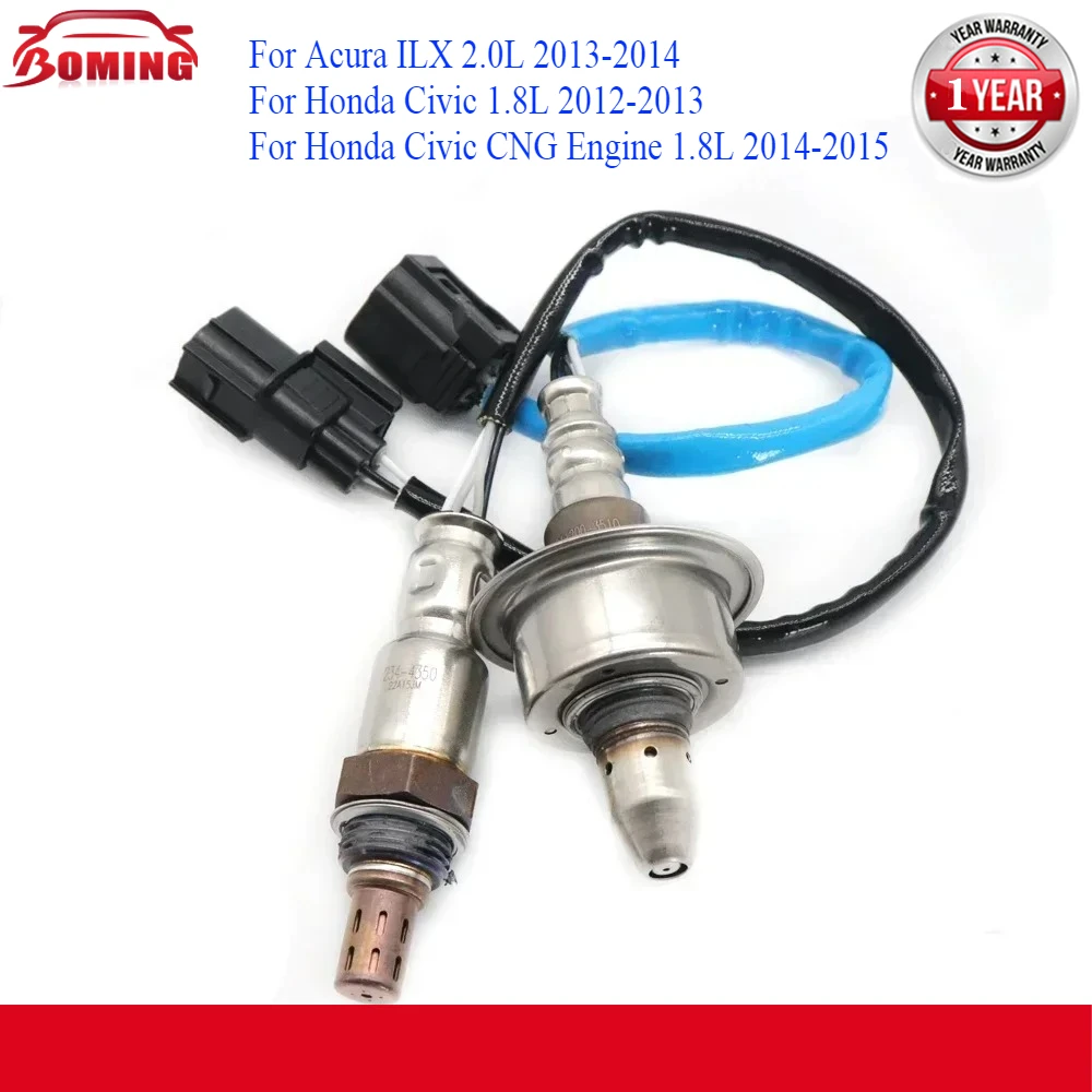 

Up & Downstream 234-9119 234-4350 For Honda Civic Civic CNG For Acura ILX 2.0L 2013-2014 Car Lambda O2 Oxygen Sensors