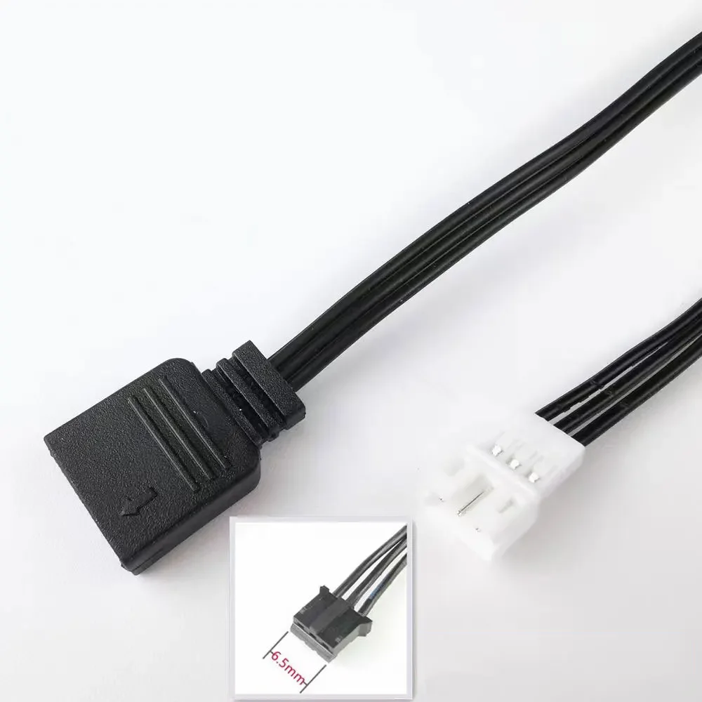 TT Thermaltake Memory Vest Mini 3Pin to 5V 3Pin ARGB Sync Adapter Cable Lightingh Control Cables-30cm