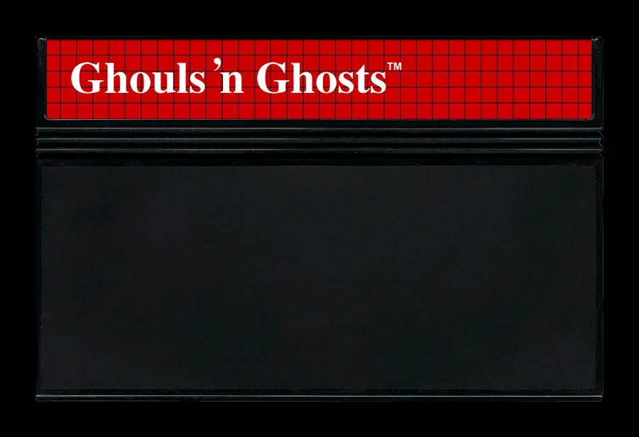 

SMS game cartridge : Ghouls 'n Ghosts ( USA Version! English Language!! )