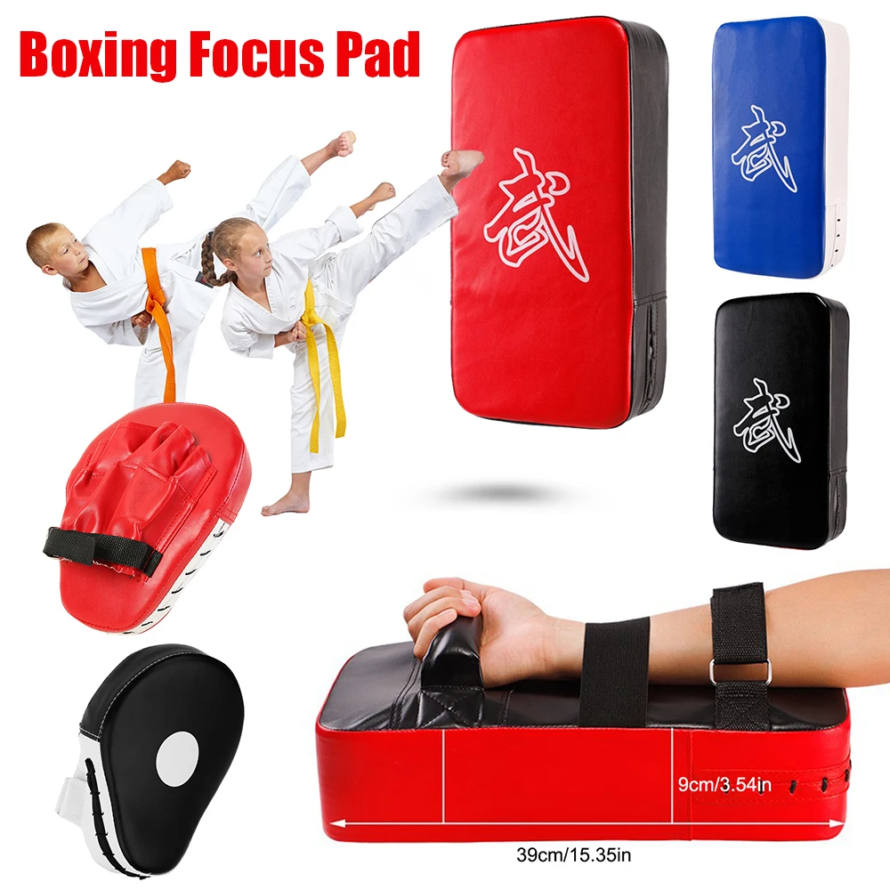 Kickboxing Focus Punching Pad PU Leather Karate Pads Muay Durable Taekwondo Foot/Hand Target for Kicking Boxing Shield Training