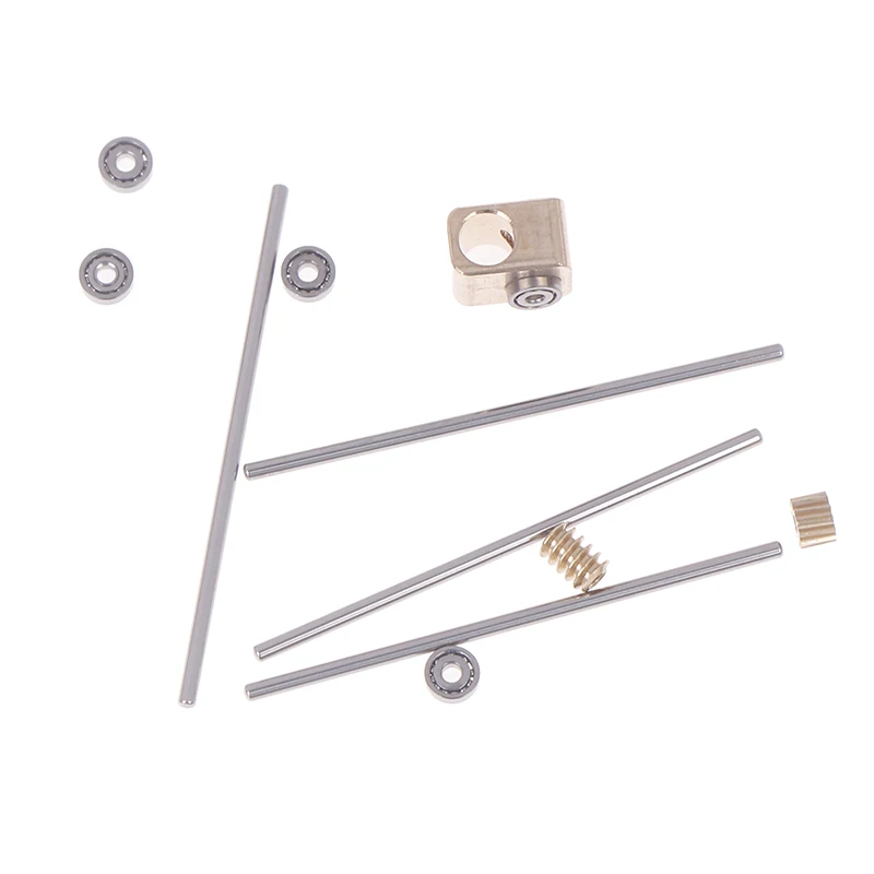 1 قطعة 0.2 متر توربين دودة والعتاد مايكرو 90 ° صندوق ناقل الحركة 12 مرة آلية تخفيض علبة التروس DIY نموذج السيارة #5