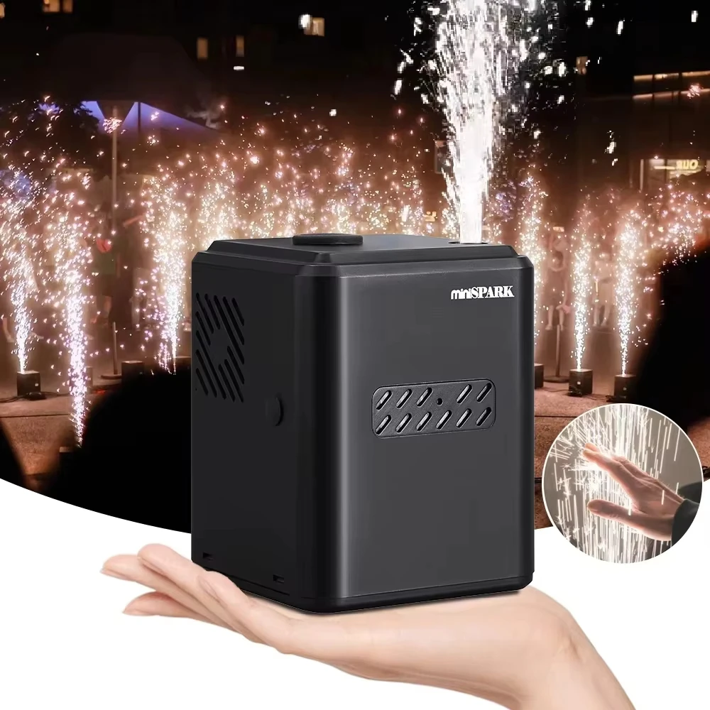 Máquina de Chispas Electrónica Inalámbrica Mini de 350W con Control Remoto para Bodas, Escenarios, Fiestas y Efectos de DJ, Envío Rápido desde la UE