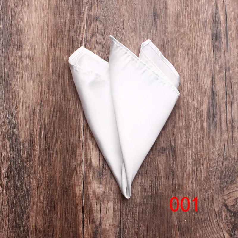 Traje de boda de negocios para hombre, pañuelo cuadrado de un solo color para el pecho, pañuelo pequeño para banquete, accesorios para bufandas de 23x23CM