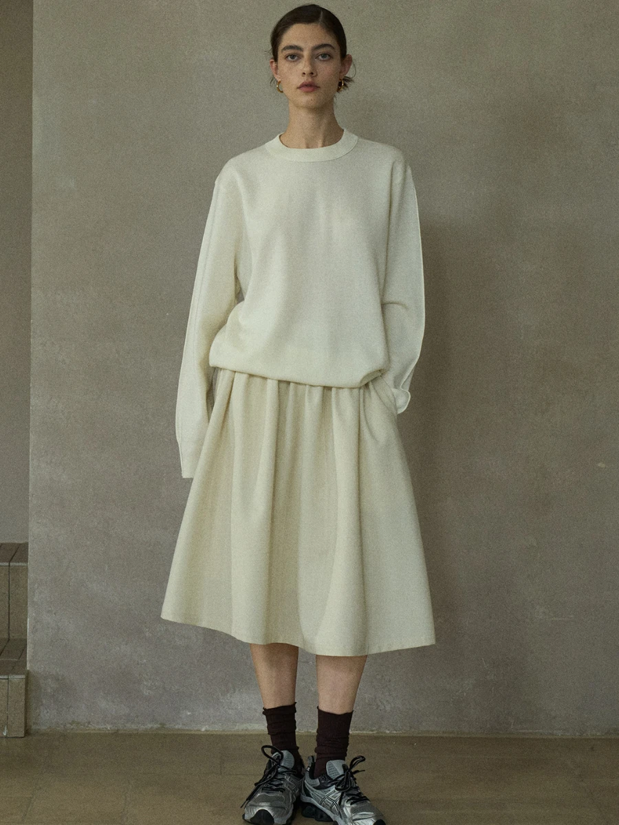 

Юбка-трапеция из фатина с защитой от морщин, женская, простая, пышная, с драпировкой, повседневная, со средней талией, для осени, новинка