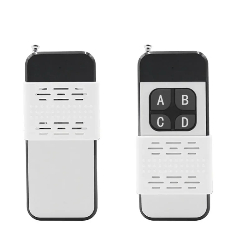 433Mhz Wireless Remote Control 1/2/4 Buttons 1527 Learning Code 1000M Transmitter for Light/ Gate /Garage Door/motor Controller