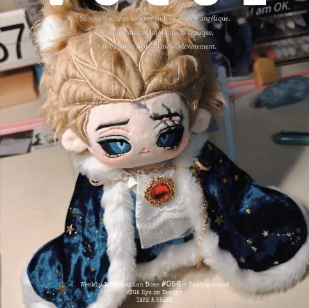 

20cm Game Identity V Hermit Alva Lorenz Anime Figures Kawaii Cosplay Plush Doll Cute Cotton Plushie Toys Birthday Gifts